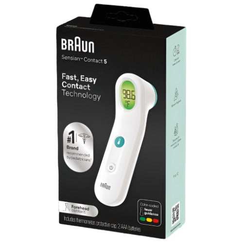Braun Sensian Contact 5 Forehead Digital Thermometer Shop Home Med