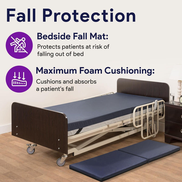 ProHeal Bi-Fold Foam Fall Mat For Fall Prevention For Seniors - Shop Home Med