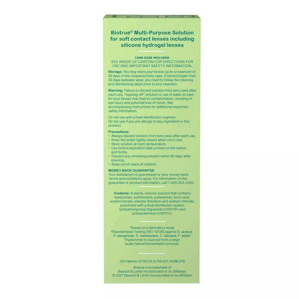 Biotrue Contact Lens Solution - 10oz - Shop Home Med
