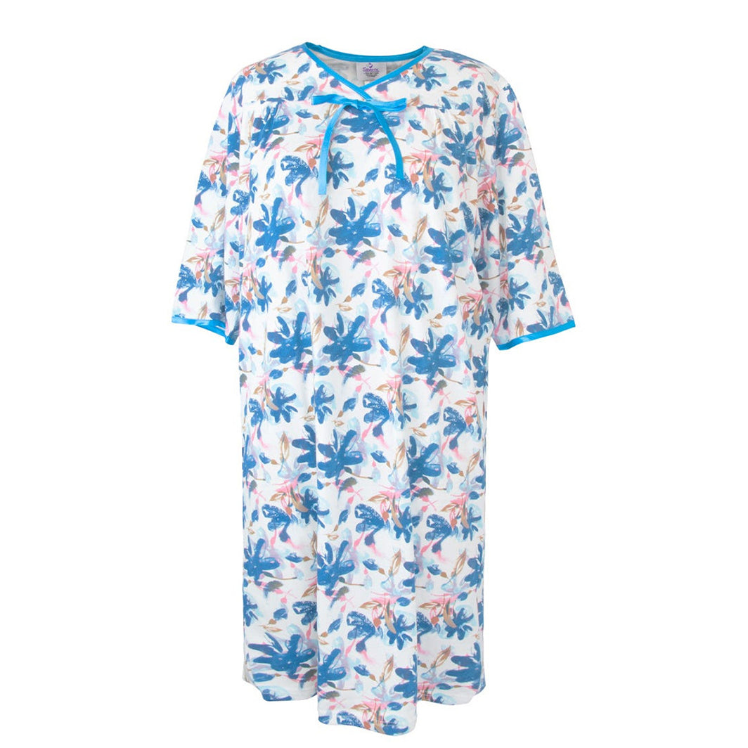 Silverts Limited Edition Women's Open Back Hospital and Homecare Gown