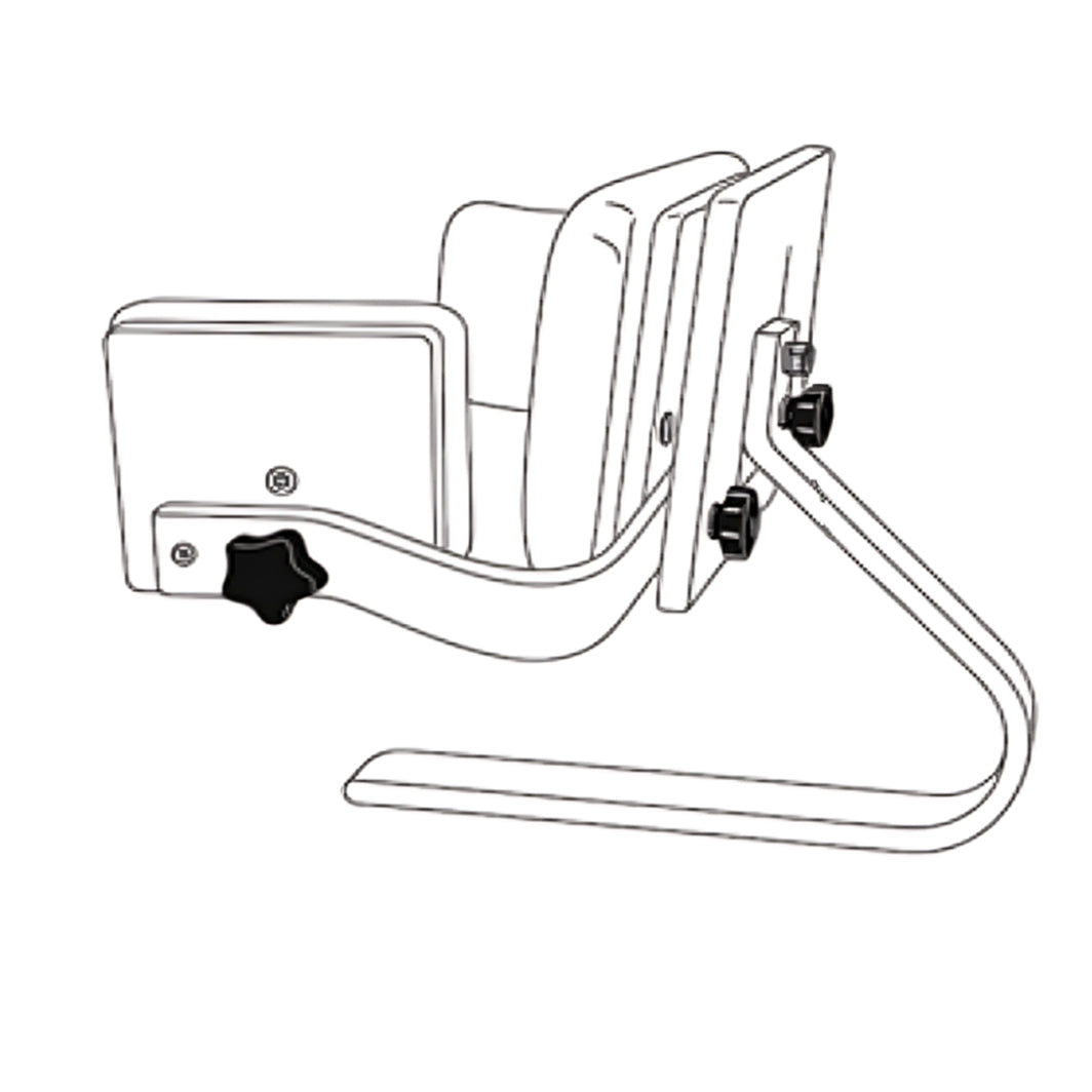 Soporte de espalda ajustable Circle Specialty con laterales