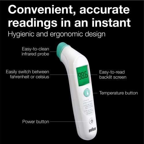 Braun Sensian™ Swipe 5 Forehead Thermometer