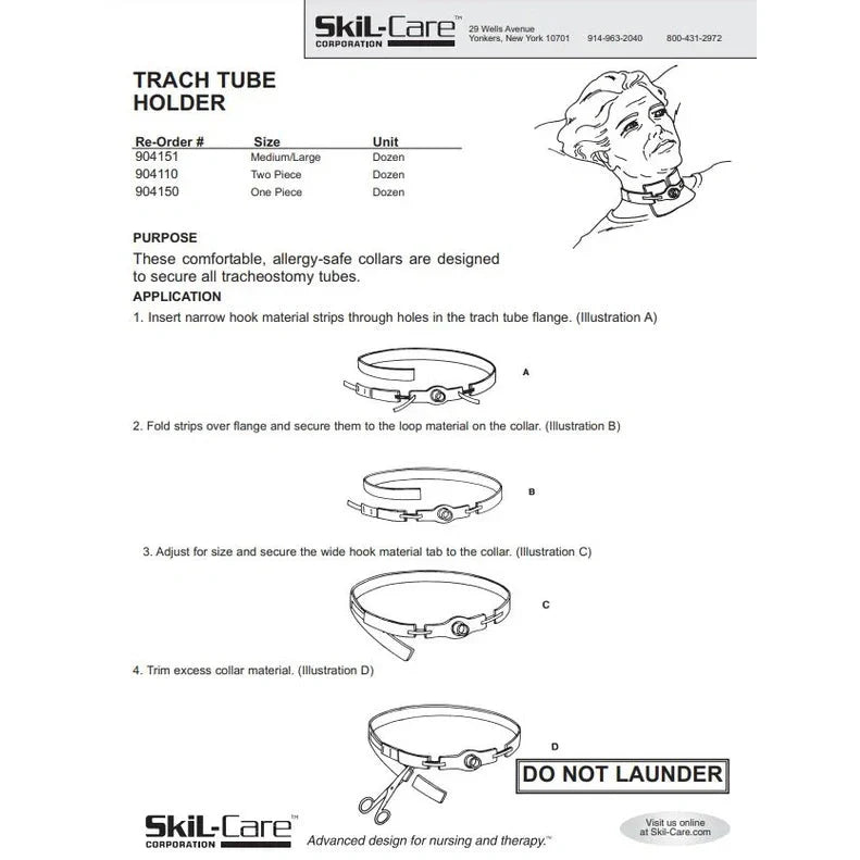 Trachea Tube Tie/Holder shophomemed