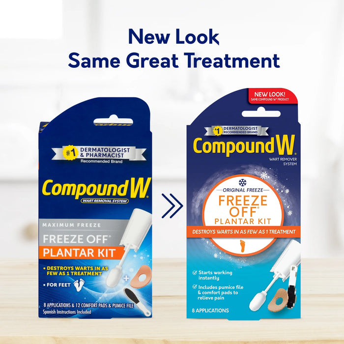 Compound W Freeze Off Plantar Wart Removal Kit