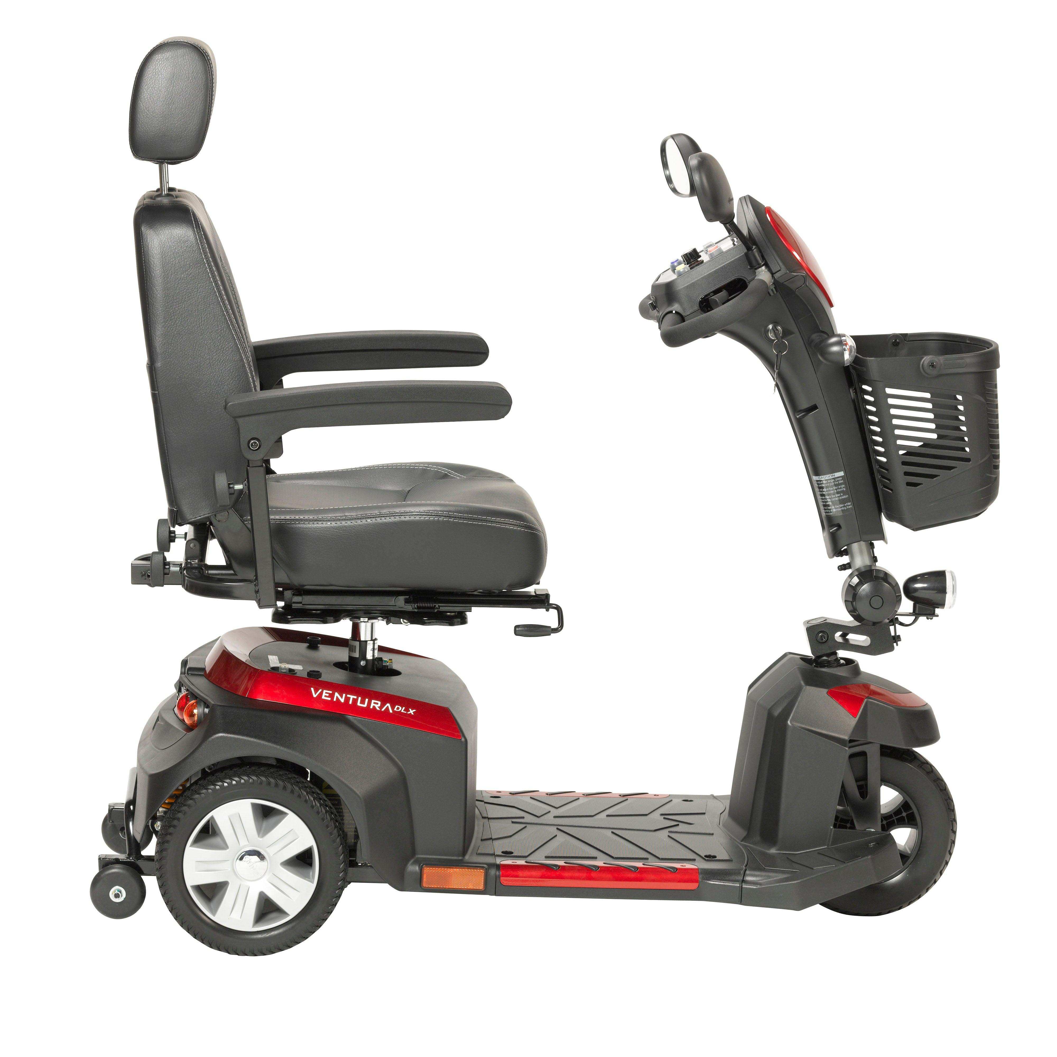 Drive Medical Ventura Power 3-Wheel Mobility Scooter With Captain Seat - Shop Home Med