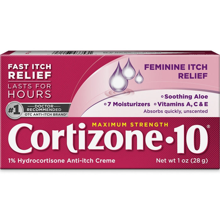 Cortizone 10 Maximum Strength Feminine Itch Relief