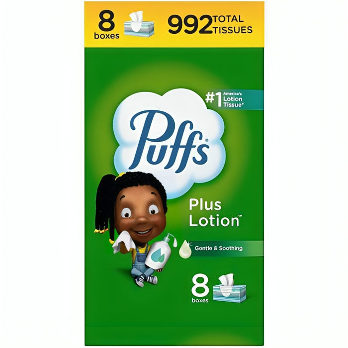 Puffs Plus Lotion Facial Tissues