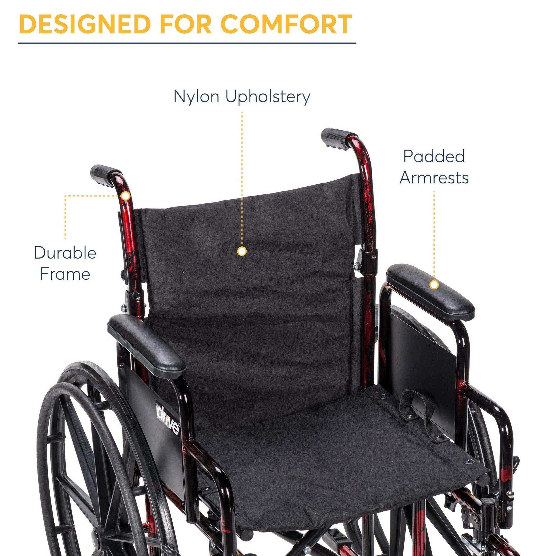 Drive Medical Rebel Lightweight Wheelchair - Shop Home Med