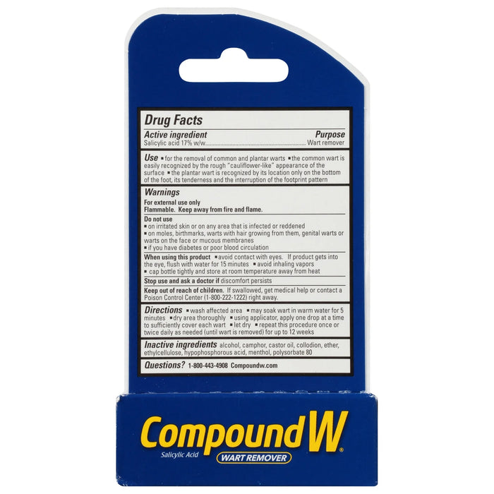 Compound W Fast Acting Wart Removal Liquid