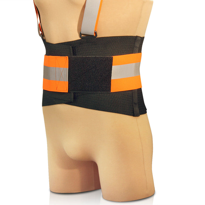 NY Ortho Deluxe Ventilated RF Elastic Back Belt Occupational Back Support