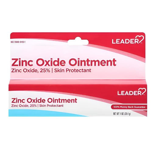 Leader Skin Protectant Zinc Oxide Cream - 1 Oz