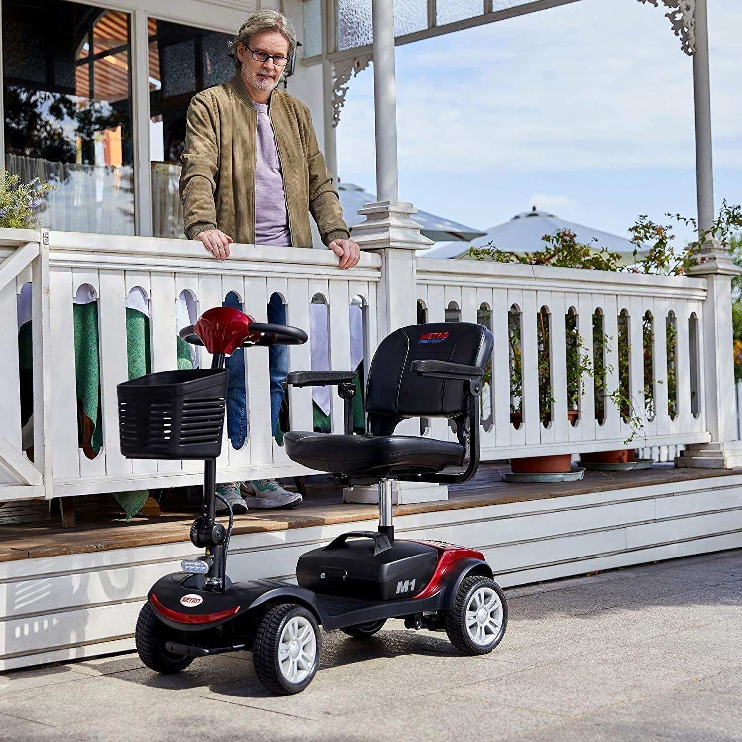 Metro Mobility M1 Series 4-Wheel Travel Mobility Scooter - Shop Home Med
