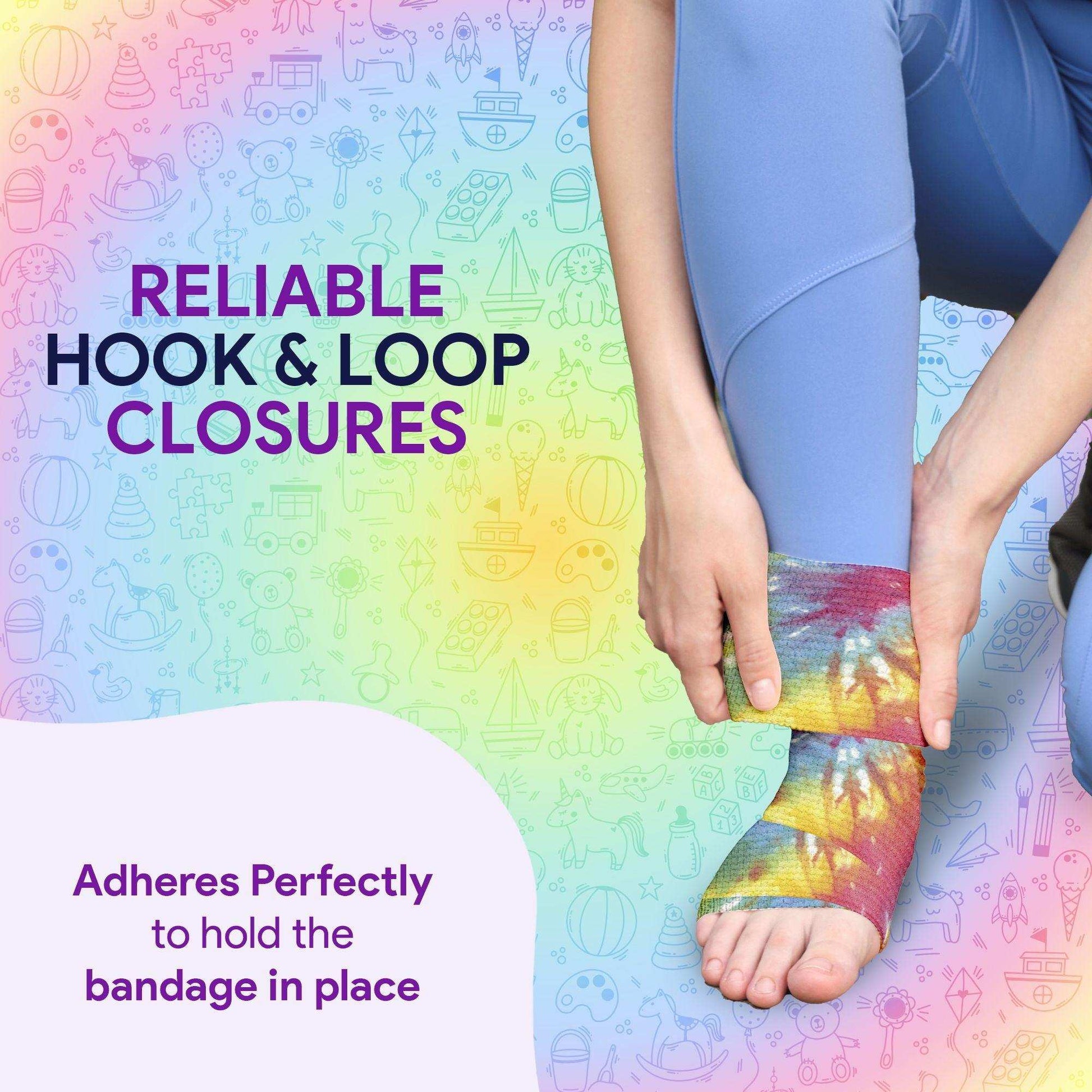 Camo & Tie Dye Compression Bandage Wrap For Wounds - 2 Pack - Shop Home Med