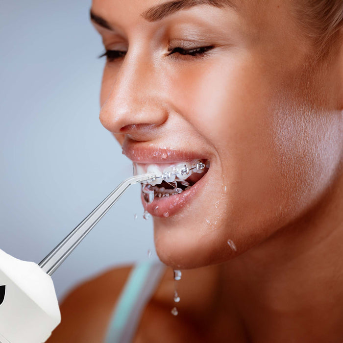 Pursonic Triple-Head Tooth Wizard and Travel-Ready Water Flosser Ultimate Smile Care Duo shophomemed