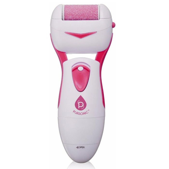 Pursonic Battery Operated Callus Remover Foot Spa and Foot Smoother