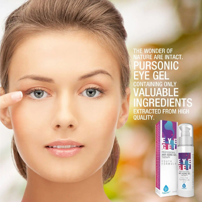 Pursonic All  Natural Professional Anti Aging Eye Gel - 2 Oz