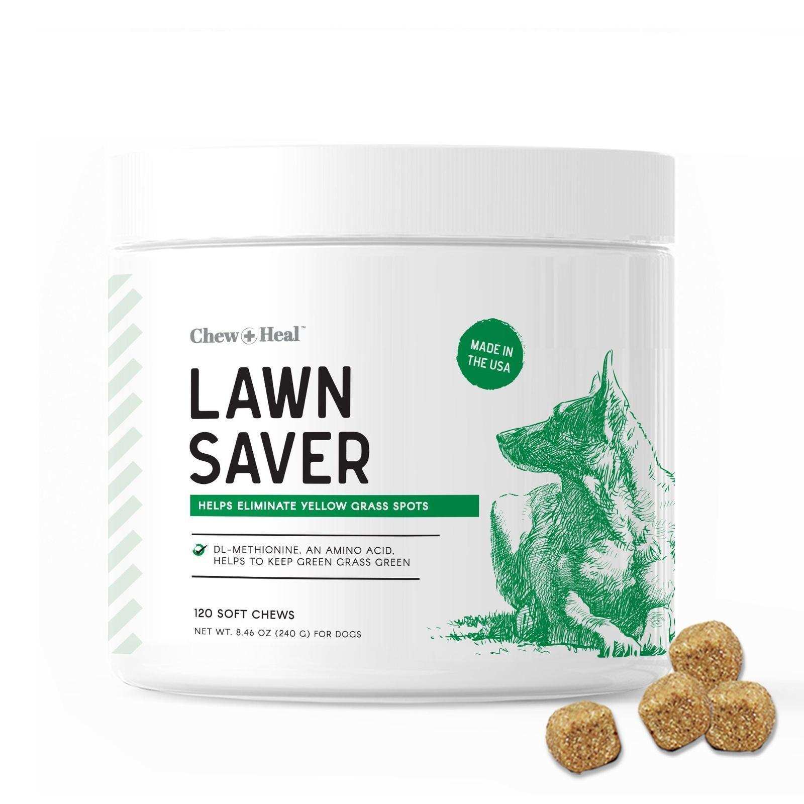 Chew + Heal Grass Saver Chews For Dogs - Shop Home Med
