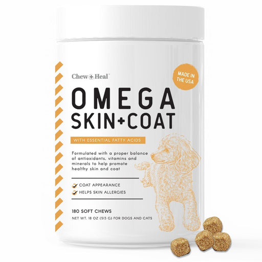 Chew + Heal Omega Skin & Coat Supplement - Shop Home Med