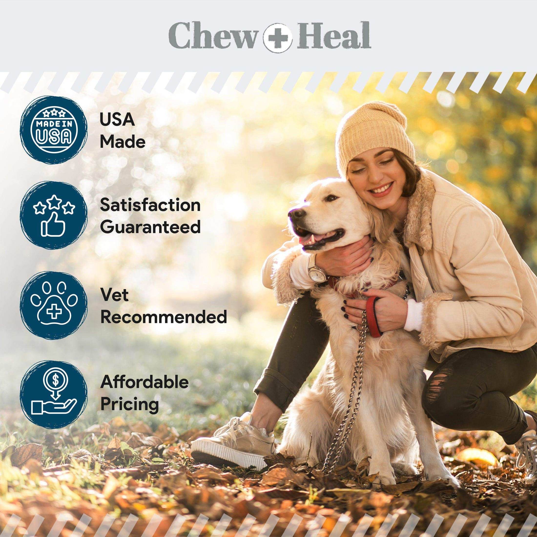 Chew + Heal Tear Stain Remover for Dogs & Cats - Shop Home Med