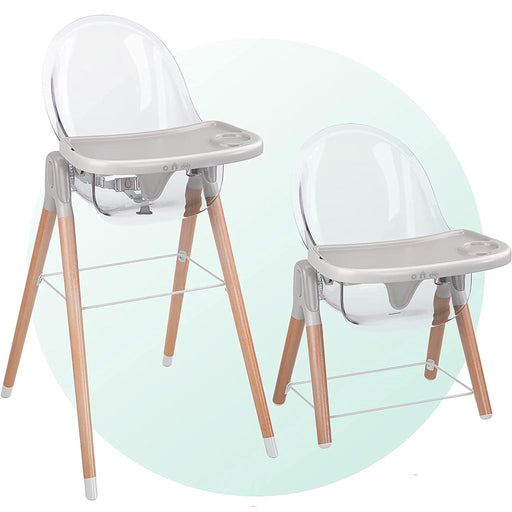 Children of Design Deluxe High Chair - Grey - Shop Home Med