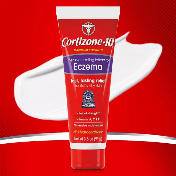 Cortizone 10 Intensive Healing Lotion, Eczema and Itchy, Dry Skin - 3.5 oz. - Shop Home Med