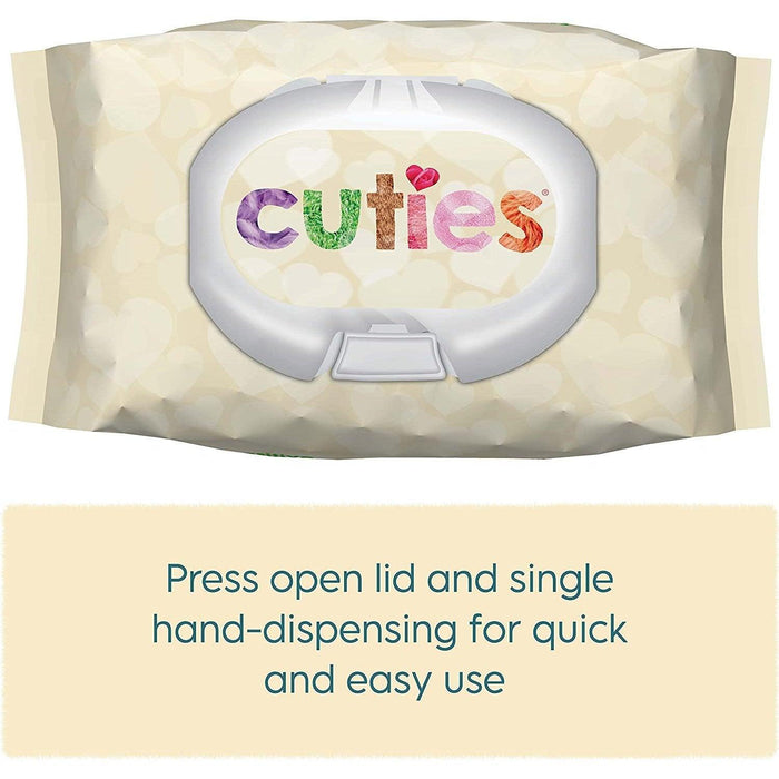 Cuties Baby Wipes Unscented & Hypoallergenic - Shop Home Med