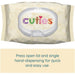 Cuties Baby Wipes Unscented & Hypoallergenic - Shop Home Med
