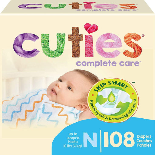 Cuties Complete Care Baby Diapers – Newborn - Shop Home Med