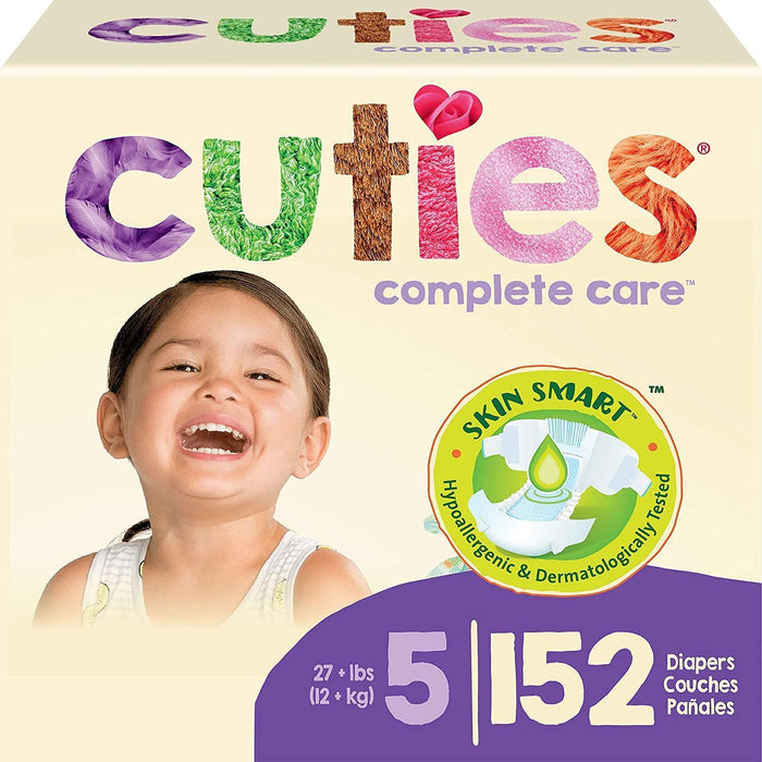 Cuties Complete Care Baby Diapers – Size 5 - Shop Home Med
