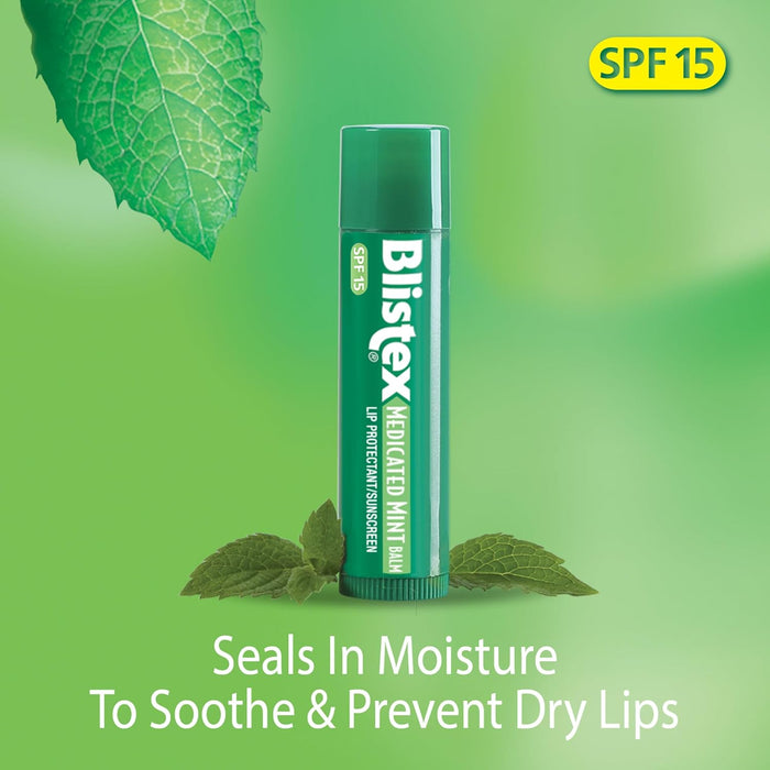 Blistex Medicated Mint Balm Stick SPF 15