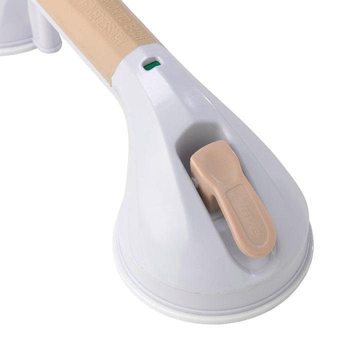 Drive Medical Suction Cup Grab Bar White and Beige - 12" - Shop Home Med