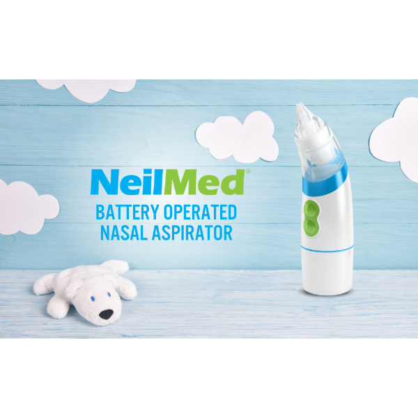 NeilMed Babies & Kids Battery Operated Nasal Aspirator