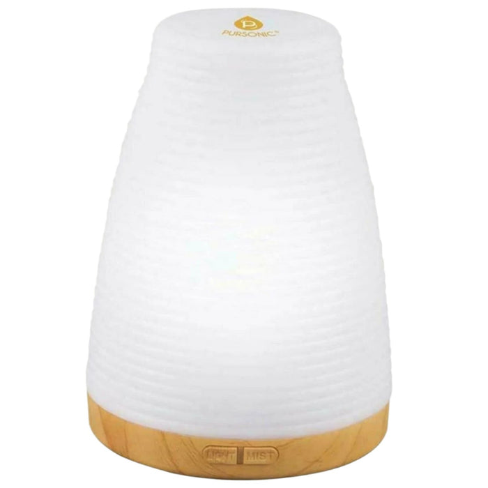 Pursonic 2-in-1 USB Aromatherapy Diffuser & Essential Oil Set: 300ml 7 Lights