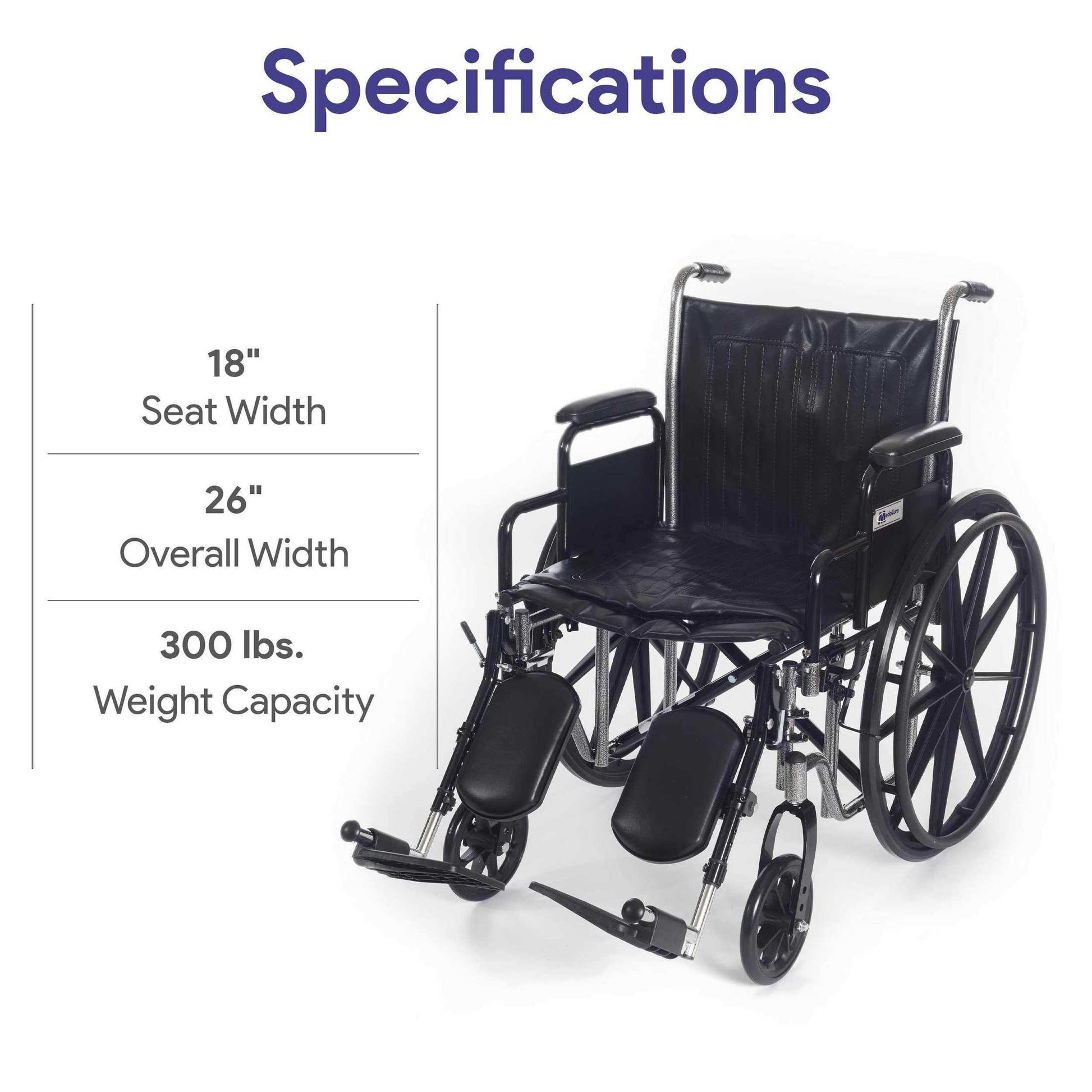 Medacure Wings Lightweight Wheelchair for Adults - Shop Home Med