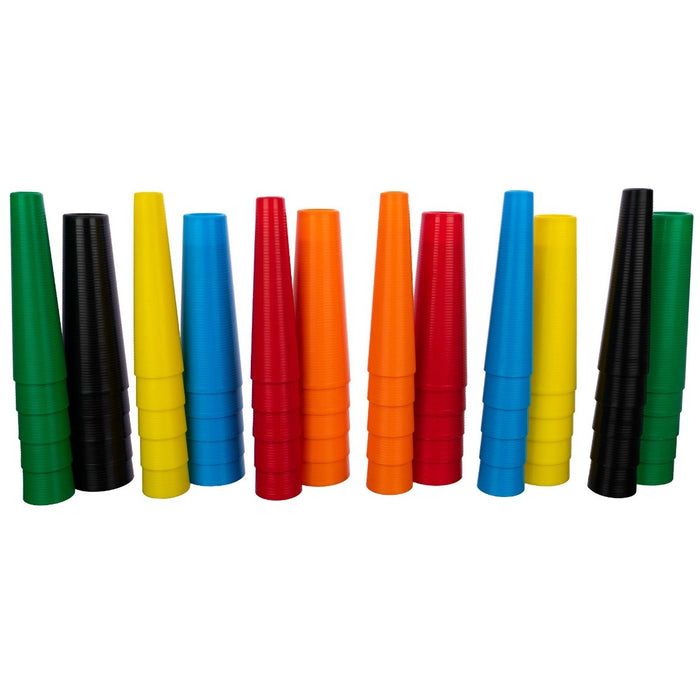 Large Plastic Stacking Cones - 30 Cups