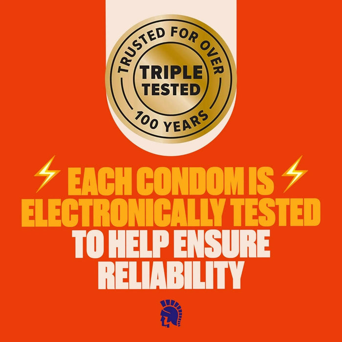 Trojan Ultra Ribbed Spermicidal Condoms - 12 Ct