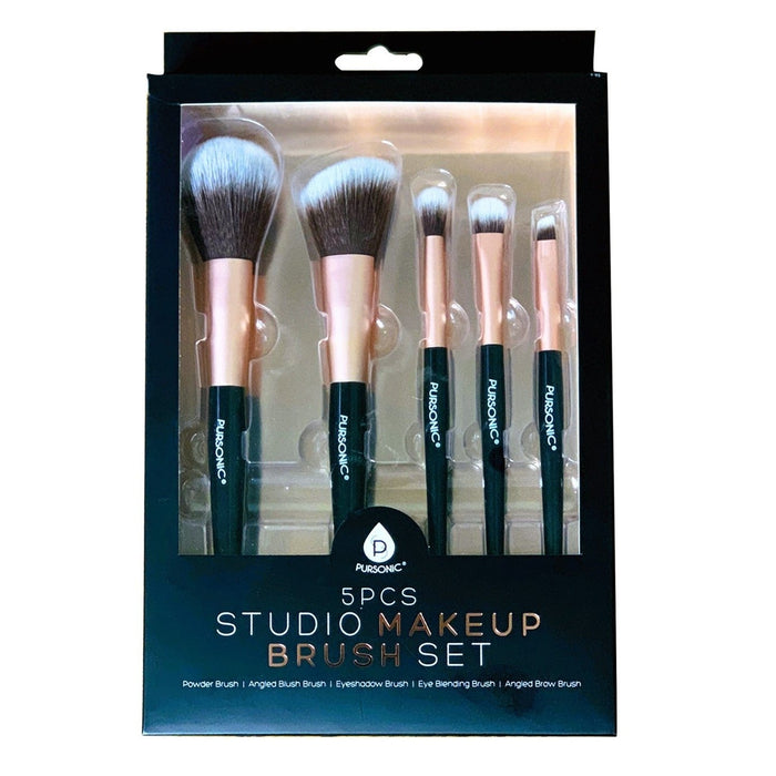 Pursonic Studio Makeup Brush Set - 5 Pcs