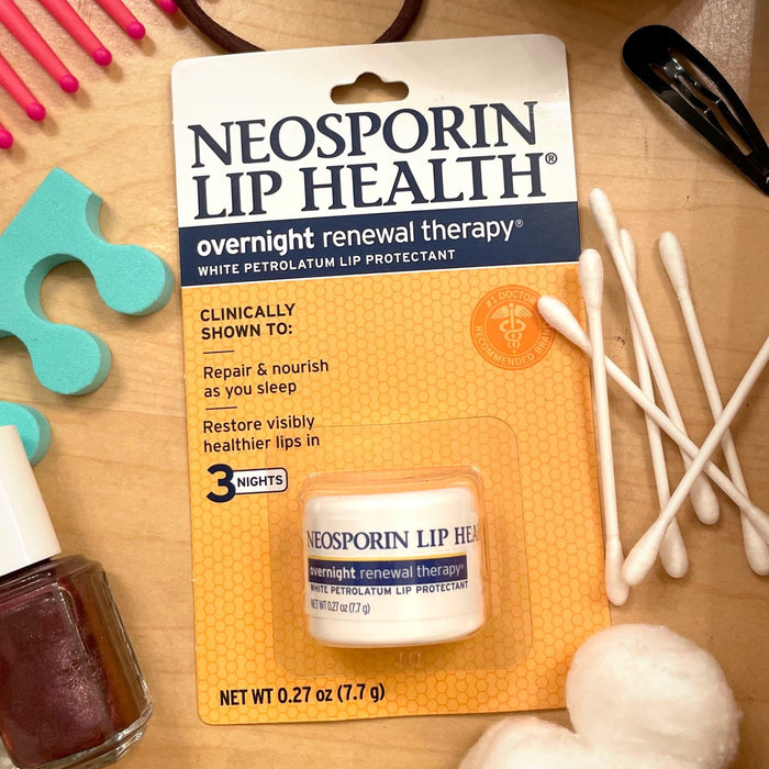 Neosporin Lip Health Overnight Renewal Therapy - 0.27 Oz - Shop Home Med