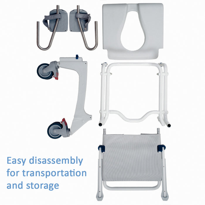 Aquatec Ocean Ergo Shower and Commode Chair