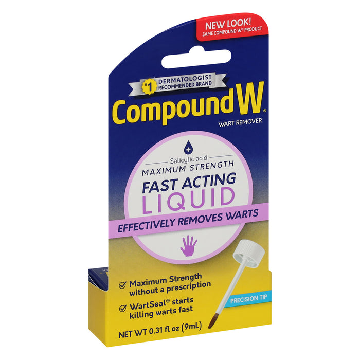 Compound W Maximum Strength Fast Acting Liquid Wart Remover