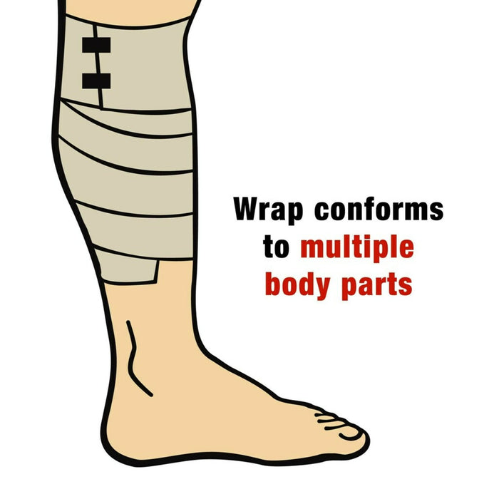 Ace Elastic Compression Bandage with Clips