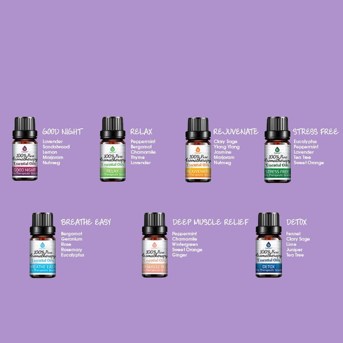 Pursonic 100% Pure Essential Aromatherapy Oils - 14 Varieties