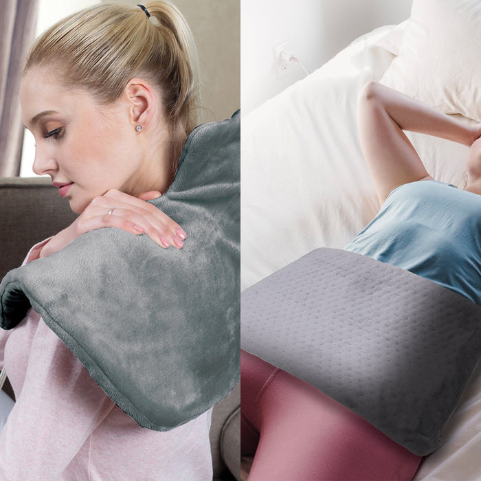 Pursonic Total Comfort: Neck & Shoulder Warmer and Electric Heat Pad