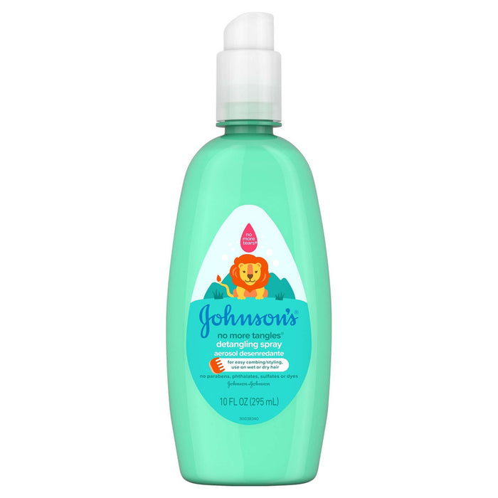 Johnson's Baby No More Tangles Detangling Spray - 10 oz