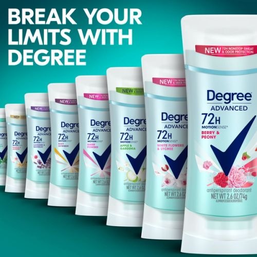 Degree Advanced Berry & Peony Antiperspirant Deodorant Stick - Women