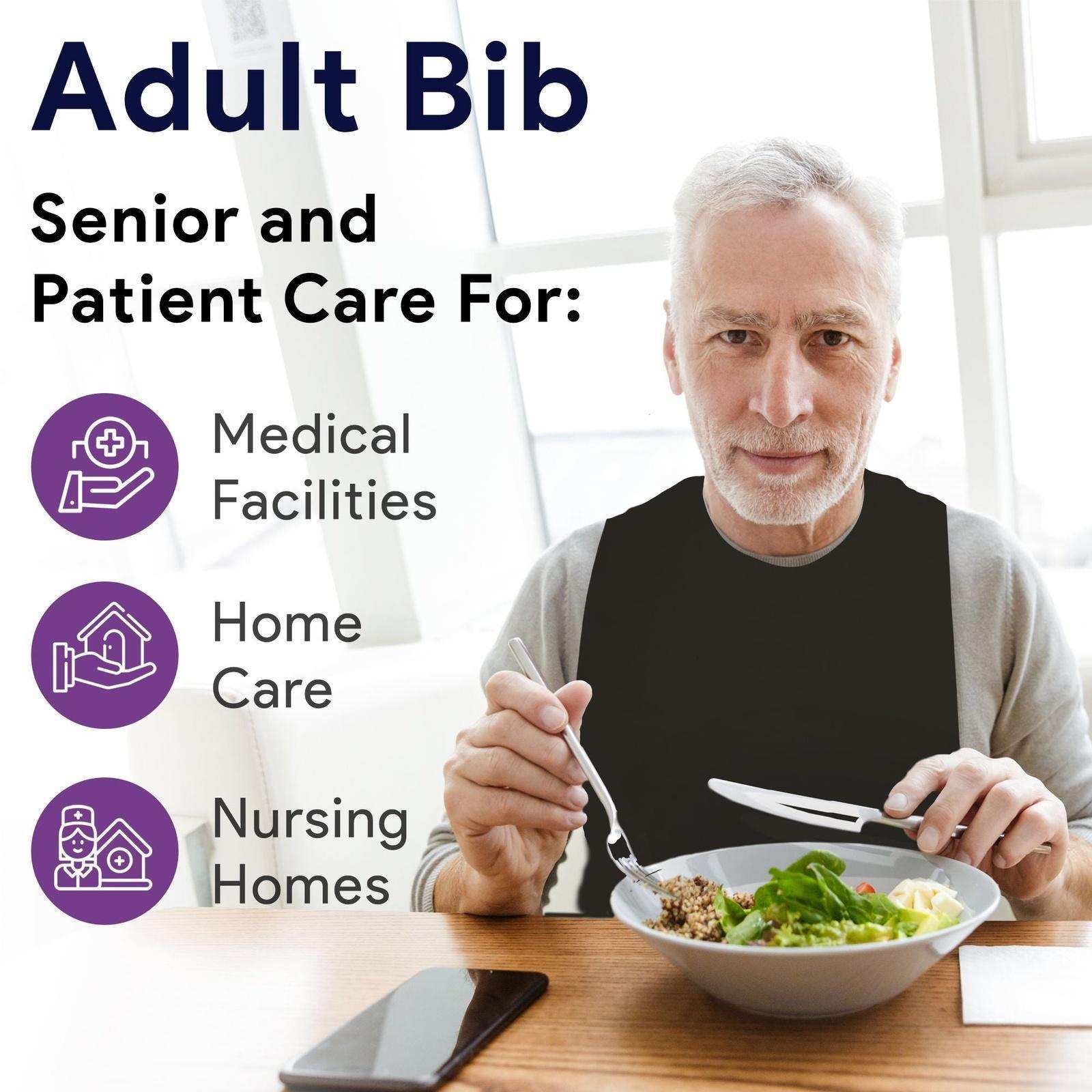 ProHeal Disposable Bibs For Adults - Shop Home Med