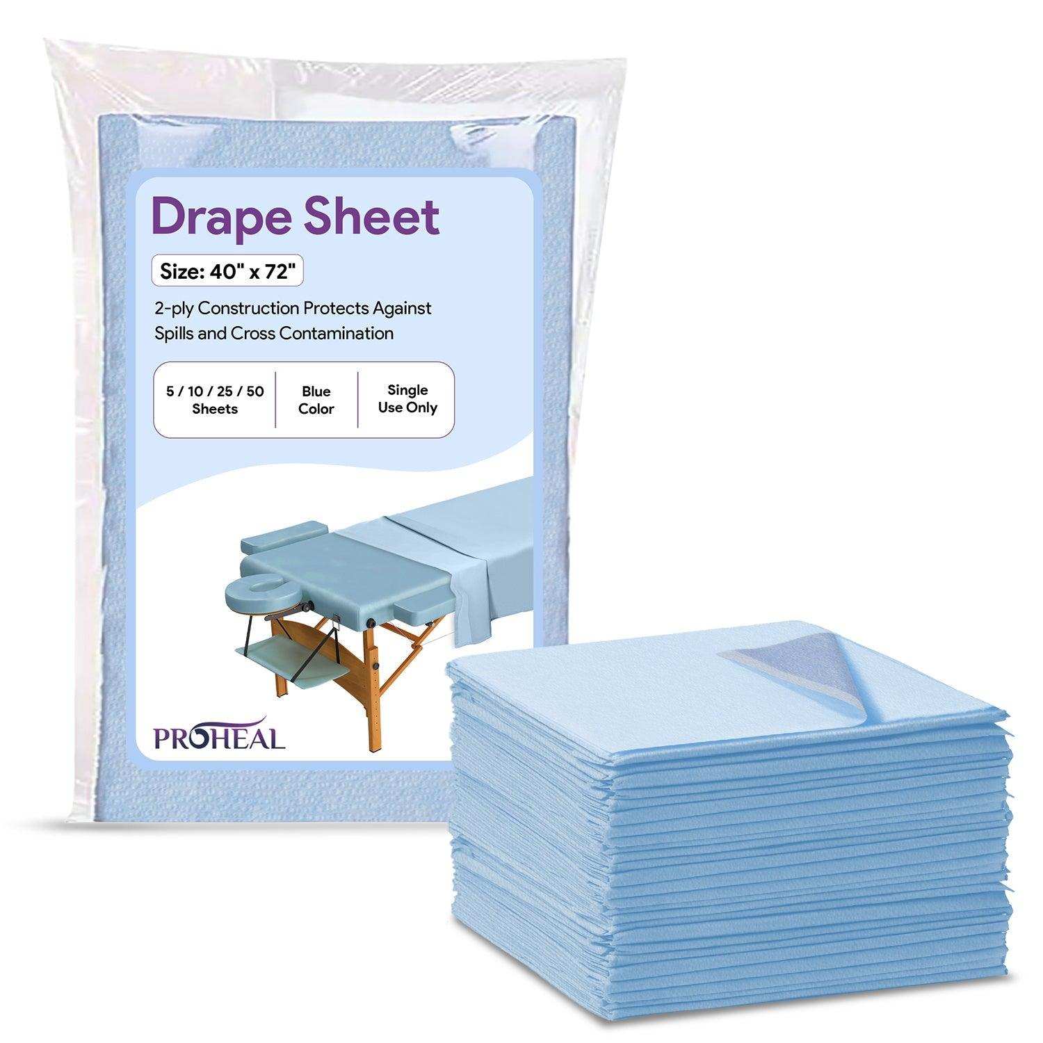 ProHeal Disposable Sheets for Massage Tables - Shop Home Med