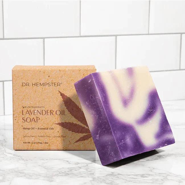 Dr. Hempster Anti-Inflammatory Hemp & Lavender Soap - Shop Home Med