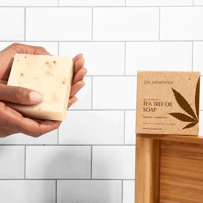 Dr. Hempster Reducing Itching Hemp & Tea Tree Soap - Shop Home Med