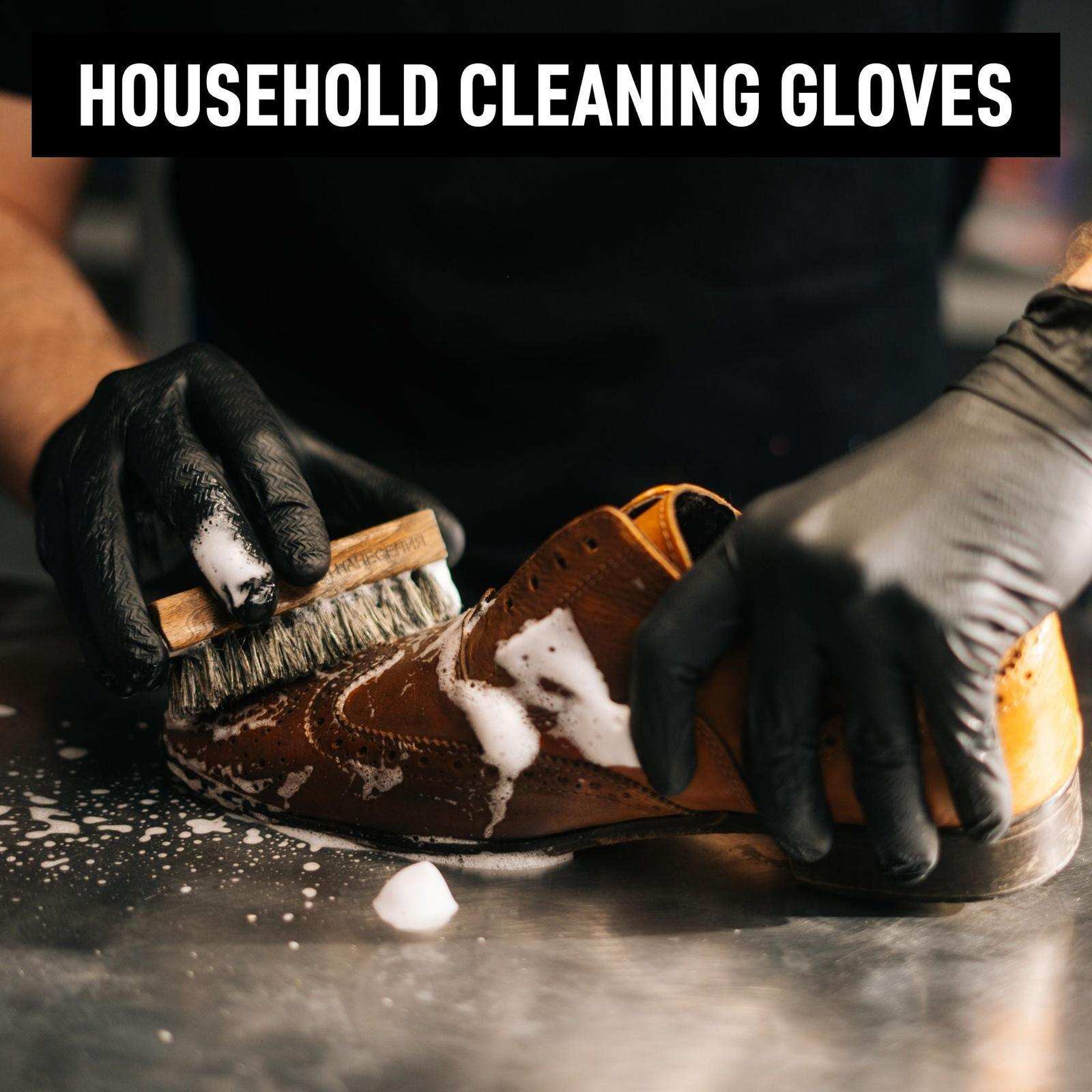 DRE Health Black Nitrile Gloves - Powder Free - Shop Home Med